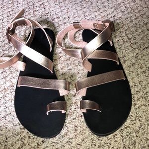Size 8 American eagle sandals